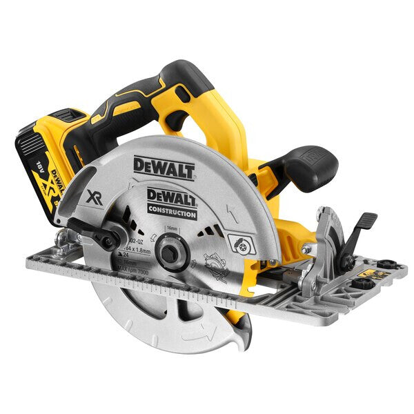 DeWALT DCS572NT transportabel rundsav 18,4 cm Gul 5500 rpm