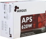 Inter-Tech Argus APS enhed til strømforsyning 620 W 20+4 pin ATX ATX Sort