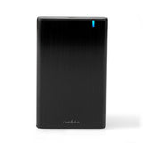 Nedis HDDE25410BK drevkabinet HDD kabinet Sort 2.5"