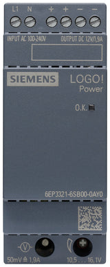 Siemens 6EP3321-6SB00-0AY0 strømadapter og vekselret Indendørs Flerfarvet