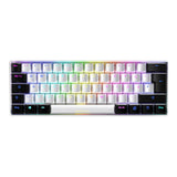 Sharkoon SGK50 S4 tastatur Spil USB QWERTZ Tysk Hvid