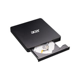 Acer Portable DVD Writer AXD001 optisk diskdrev DVD±RW Sort