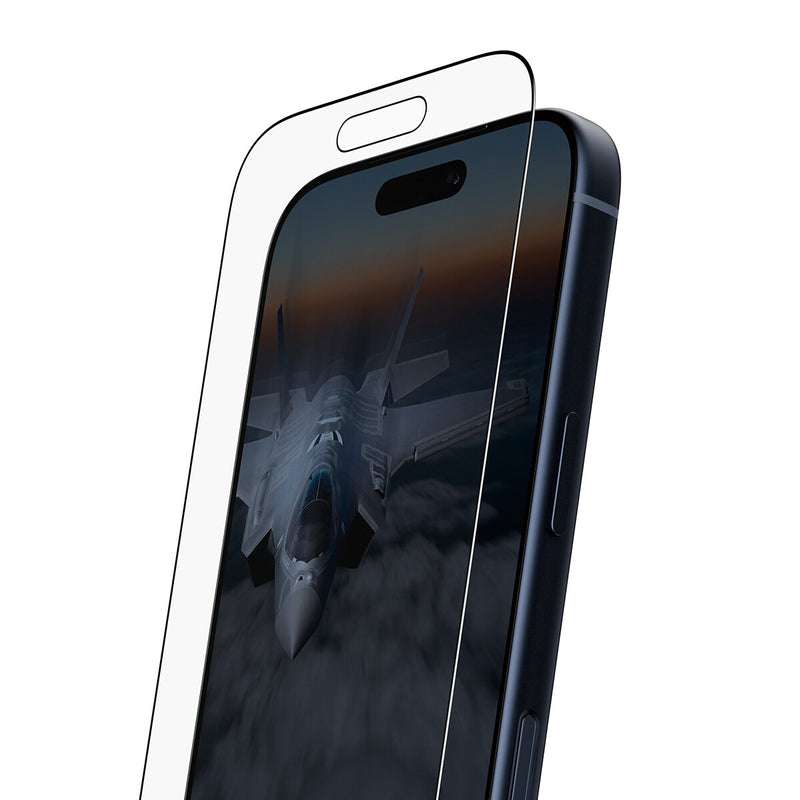 PanzerGlass ® Stealth Skærmbeskyttelse iPhone 17 Pro | Ultra-Wide Fit m. Fastfit in-a-box