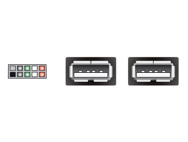 DeLOCK 83292 Interne USB-kabler