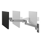 Ergotron LX Pro Series 45-683-293 skærmbeslag og -stativer 86,4 cm (34") Væg Mørkegrå