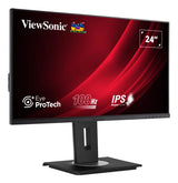 Viewsonic VG Series VG2448A-2 computerskærm 60,5 cm (23.8") 1920 x 1080 pixel Fuld HD LED Sort