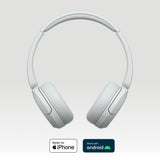 Sony WH-CH520 Headset Trådløs Opkald/musik USB Type-C Bluetooth Hvid
