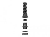 DeLOCK 60343 kabelforskruning Sort Plast 1 stk