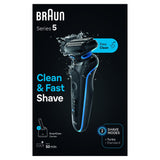 Braun Series 5 52-B7000cc Folie shaver Trimmer Sort