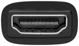 Goobay 68482 kabel kønsskifter HDMI 19pin F DVI-D 24+1pin M Sort