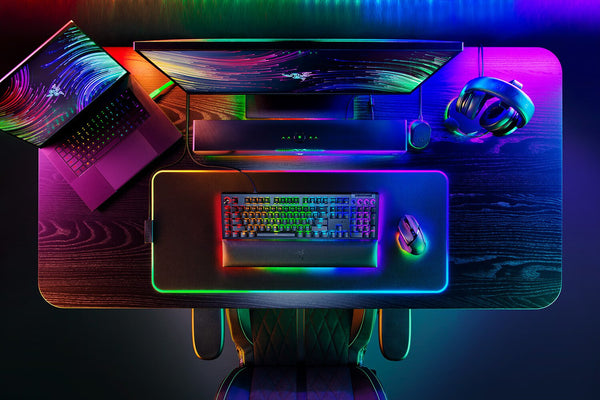 Razer BlackWidow V4 Pro tastatur Spil USB QWERTZ Tysk Sort