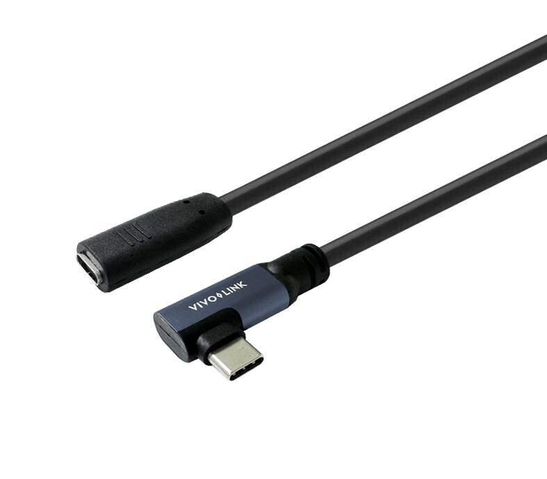 Vivolink PROUSBCMF0.3A USB-kabel USB 3.2 Gen 2 (3.1 Gen 2) 0,3 m USB C Sort