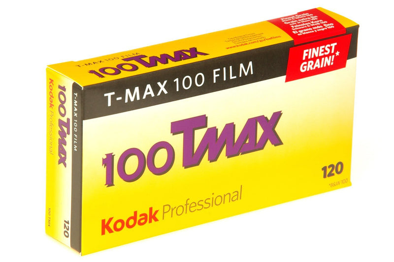 Kodak T-MAX 100 sort og hvid film 120 skud