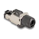 DeLOCK 86017 kabelsamler RJ45/LSA Sort, Sølv