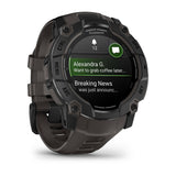 Garmin Instinct 3 AMOLED 3,3 cm (1.3") 50 mm Digital 416 x 416 pixel Berøringsskærm Sort GPS (satellit)