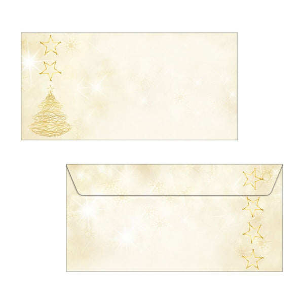 Sigel DU083 kuvert DL (110 x 220 mm) Gul 50 stk