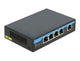DeLOCK 87764 netværksswitch Gigabit Ethernet (10/100/1000) Strøm over Ethernet (PoE) Sort