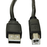Akyga AK-USB-04 USB-kabel USB 2.0 1,8 m USB A USB B Sort