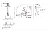 Multibrackets 4368 All-in-one PC/arbejdsstation montering & stativ 11,5 kg Hvid 38,1 cm (15") 68,6 cm (27")