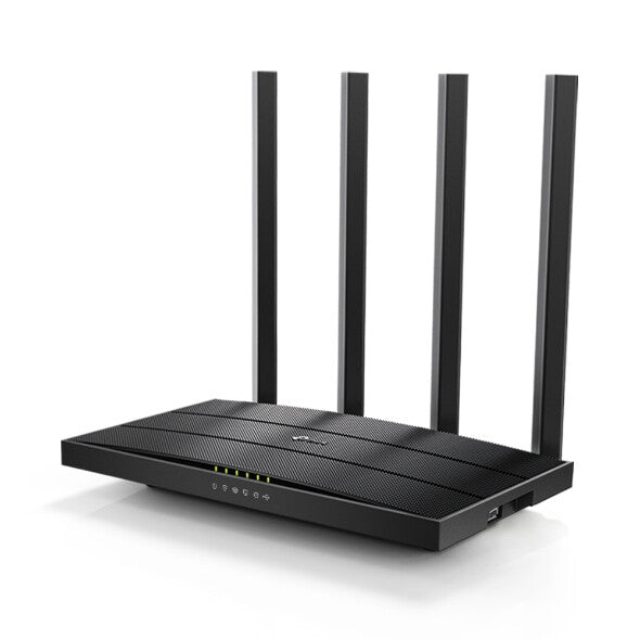 TP-Link Archer C6U trådløs router Gigabit Ethernet Dual-band (2,4 GHz / 5 GHz) Sort