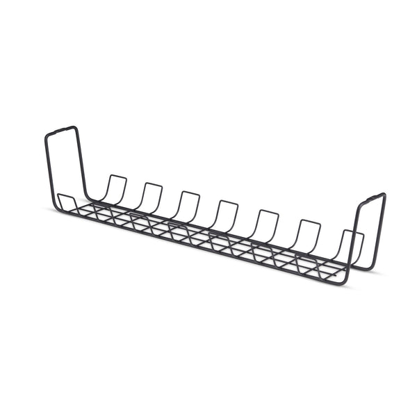 StarTech.com S1MB-DESK-CABLE-TRAY kabelorganisator Skrivebord Kabelkurv Sort 1 stk