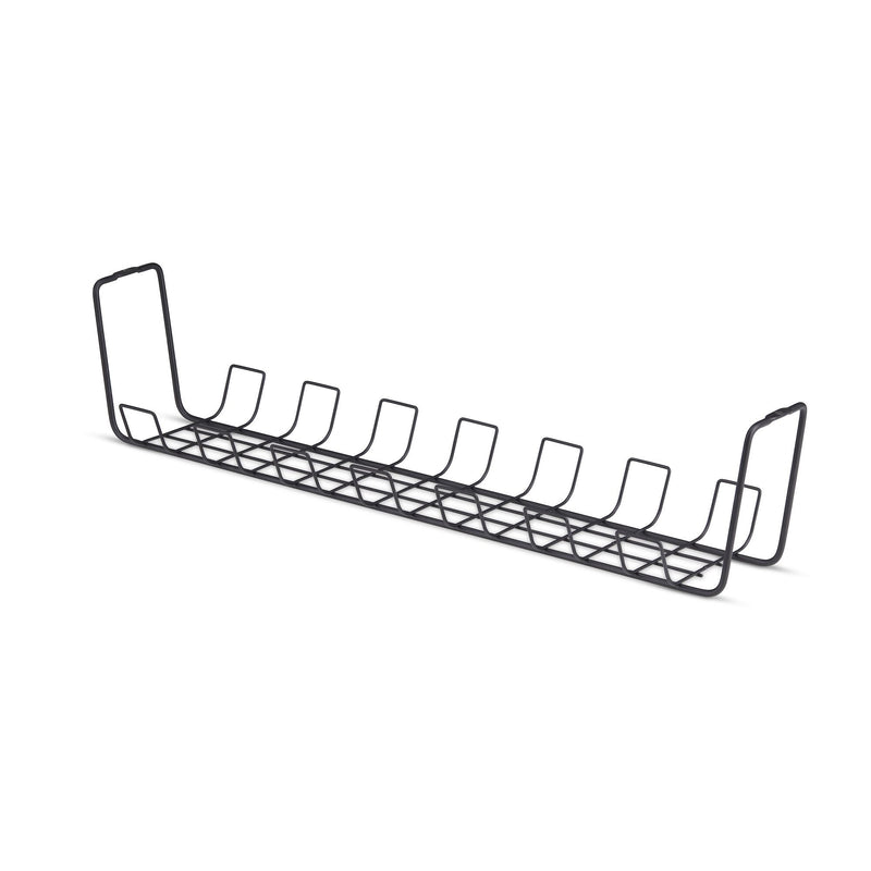 StarTech.com S1MB-DESK-CABLE-TRAY kabelorganisator Skrivebord Kabelkurv Sort 1 stk