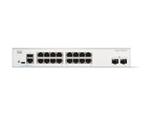 Cisco C1300-16T-2G netværksswitch Administreret L2/L3 Gigabit Ethernet (10/100/1000) Hvid