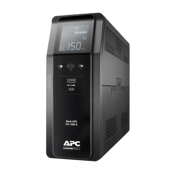APC BR1600SI UPS-enhed Interaktivt indgangsstik 1,6 kVA 960 W 8 AC stikkontakt(er)