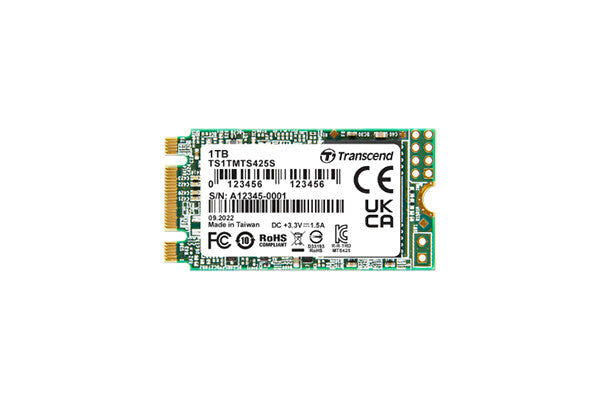 Transcend M.2 SSD 425S 1 TB Serial ATA III 3D NAND