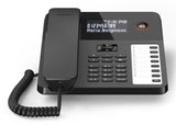 Gigaset DESK 600 Analog telefon Nummervisning Sort
