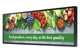 Samsung SH37C Panorama design 94 cm (37") LCD Wi-Fi 700 cd/m² Sort Tizen 7.0 24/7