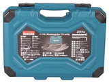 Makita E-17980 mekaniske værktøjssæt 231 værktøjer