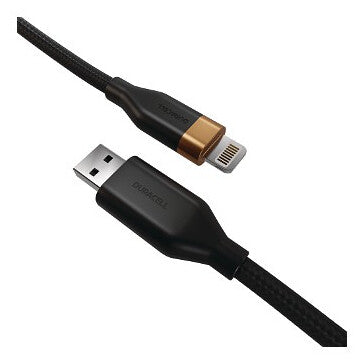 Duracell DRU5012A Lightning kabel 1 m Sort