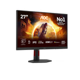 AOC G4 U27G4R computerskærm 68,6 cm (27") 3840 x 2160 pixel 4K Ultra HD LED Sort, Rød