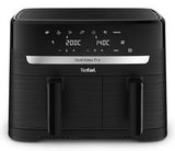 Tefal Easy Fry EY901N Dobbelt 8,3 L Enkeltstående 2700 W Varmluftsteger Sort