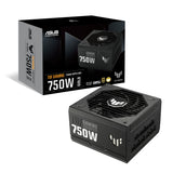 ASUS TUF Gaming 750W Gold enhed til strømforsyning 20+4 pin ATX ATX Sort
