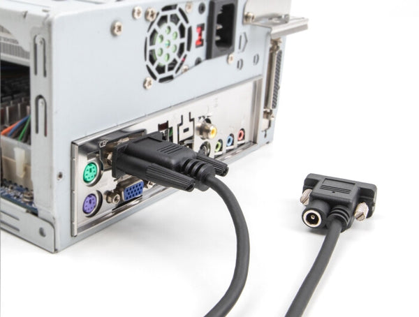 DeLOCK 87838 serielkabel Sort 2 m RS-232 DB-9