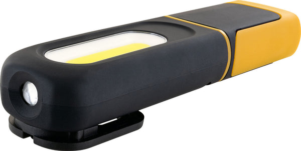Schwaiger WLED0080 arbejdslys Sort, Gul LED