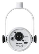 Shure MV7+-W mikrofon Hvid Studiemikrofon