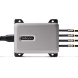 StarTech.com 424DEU-USB-C-CHARGER oplader til mobil enhed Universel Grå Vekselstrøm Hurtig opladning Indendørs