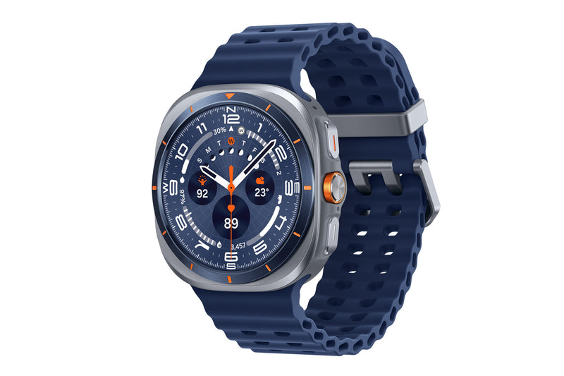 Samsung Galaxy Watch Ultra 3,81 cm (1.5") AMOLED 47 mm Digital 480 x 480 pixel Berøringsskærm 4G Blå Wi-Fi GPS (satellit)