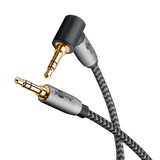Goobay 65277 lydkabel 0,5 m 3.5mm TRS Sort, Sølv