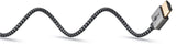 Goobay 75758 HDMI-kabel 2 m HDMI Type A (Standard) Grå