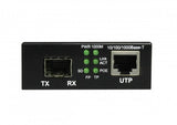 ALLNET ALL-MC202P-SFP1-POE netværksomformer til medie 1000 Mbit/s Multitilstand, Enkeltilstand Sort