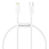 Baseus CATLYS-02 Lightning kabel 0,25 m Hvid