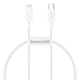 Baseus CATLYS-02 Lightning kabel 0,25 m Hvid