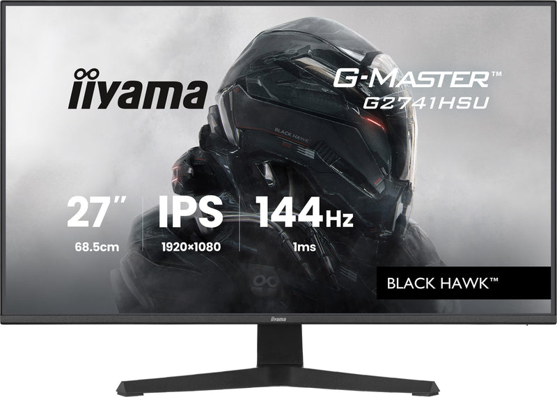 iiyama G-MASTER G2741HSU-B1 computerskærm 68,6 cm (27") 1920 x 1080 pixel Fuld HD Sort