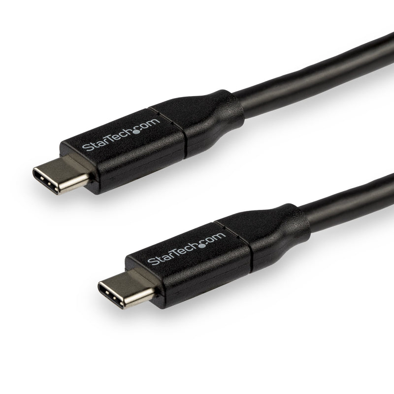StarTech.com USB2C5C3M USB-kabel USB 2.0 3 m USB C 0,48 Gbit/sek. 100 W Sort