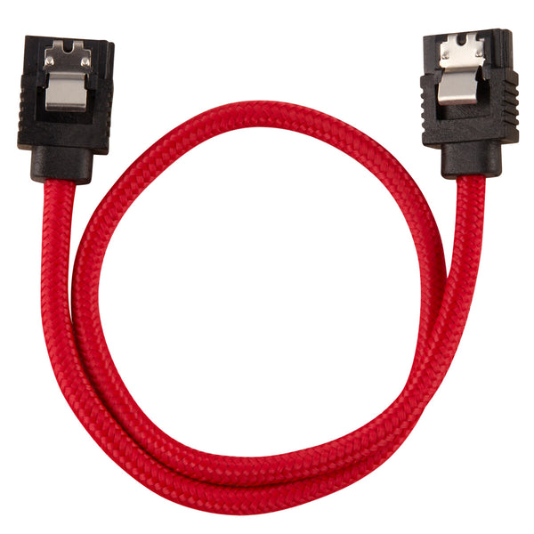 Corsair CC-8900250 SATA-kabel 0,3 m SATA 7-pin Sort, Rød