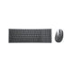 DELL KM7120W tastatur Mus inkluderet Kontor RF trådløs + Bluetooth QWERTZ Tysk Grå, Titanium